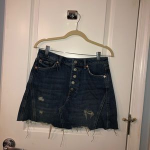 Free People Denim Skirt
